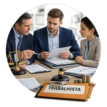 advogados em trabalho